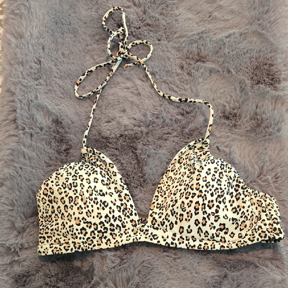 Victoria's Secret Animal Print Bikini Top